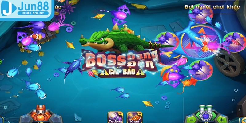 Bắn cá Đại Thần - Khám phá đại dương chinh phục thử thách 3 Phòng săn boss hạ gục sinh vật khổng lồ nhận thưởng hấp dẫn