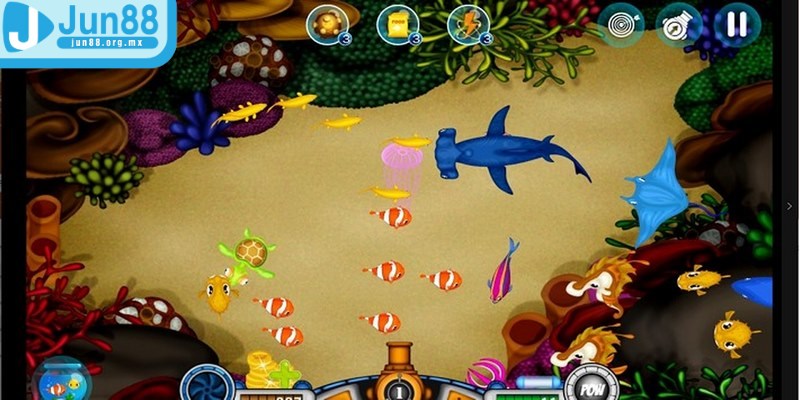 Bắn cá Đại Thần - Khám phá đại dương chinh phục thử thách 4 Tính năng đổi màn chơi theo bản đồ tạo trải nghiệm đa dạng