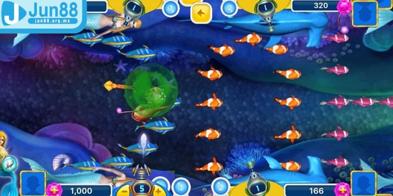 Bắn cá Tài Lộc - Hành trình săn thưởng dưới đáy đại dương 4 Phòng thi đấu nhóm cho anh em hợp tác cùng đồng đội