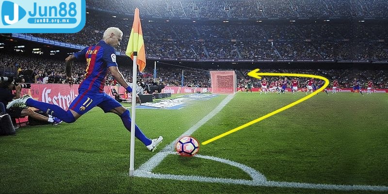 Đá phạt bóng đá tình huống thay đổi kết quả trận đấu 2 Phạt góc không do lỗi phạm quy mà chỉ là tình huống trận đấu