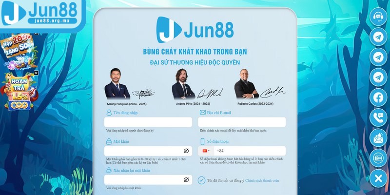 Đăng ký JUN88 - Hướng dẫn newbie trải nghiệm đơn giản 3 Tạo mật khẩu đăng ký JUN88 có độ phức tạp cao để bảo vệ tài khoản