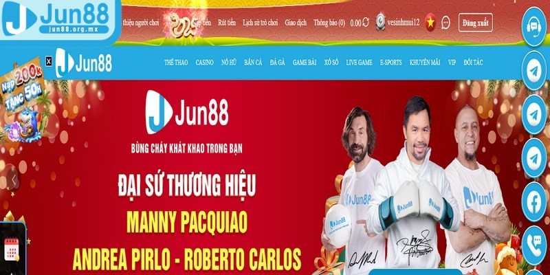 Giới thiệu JUN88 - Điểm đến cá cược nổi tiếng bậc nhất 1 Giới thiệu JUN88 một điểm hẹn giải trí đẳng cấp nhất hiện nay