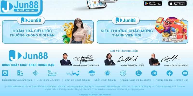 Giới thiệu JUN88 - Điểm đến cá cược nổi tiếng bậc nhất 4 Giới thiệu JUN88 hướng tới duy trì vị trí top 1 châu Á