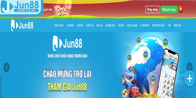 Link vào chính thức JUN88 an toàn, trải nghiệm đỉnh cao 1 Sử dụng link vào chính thức JUN88 giúp bạn tận hưởng trải nghiệm hấp dẫn