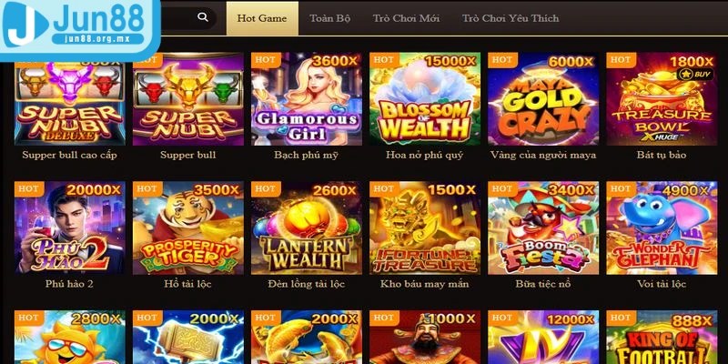 Sảnh game Nổ Hũ JDB tại JUN88 mang đến trải nghiệm giải trí đỉnh cao