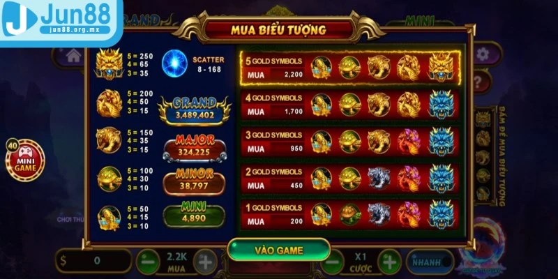 Tứ Linh - Trải nghiệm game giải trí thịnh hành nhất hiện nay 3 Game Tứ Linh tại JUN88 thu hút người chơi nhờ vào tỷ lệ thưởng cực kỳ hấp dẫn